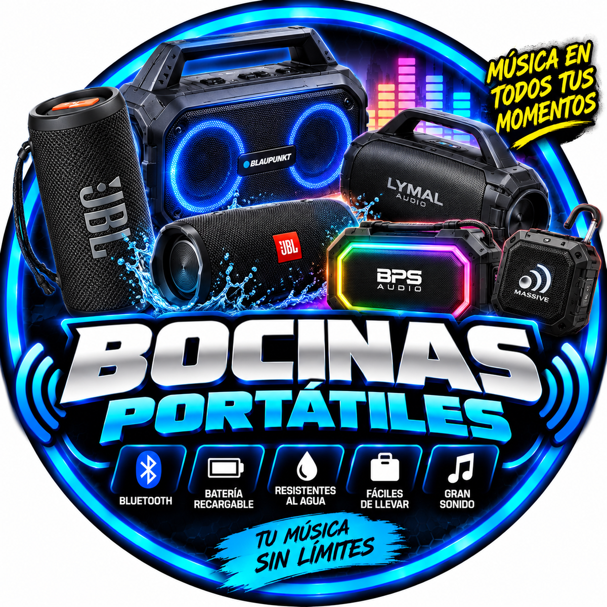 Bocinas Portátiles