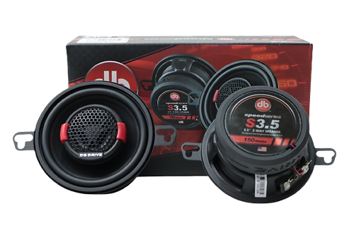 Bocinas Coaxiales 3.5" DB Drive S3.5