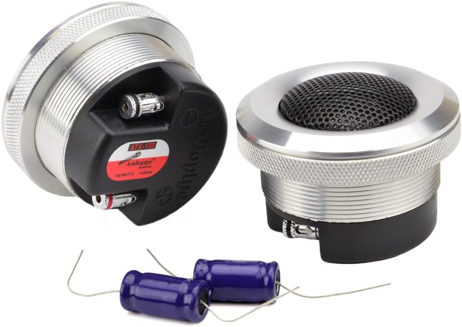 Audiopipe ATX-100 1" Titanium Car Tweeters (BFCM)