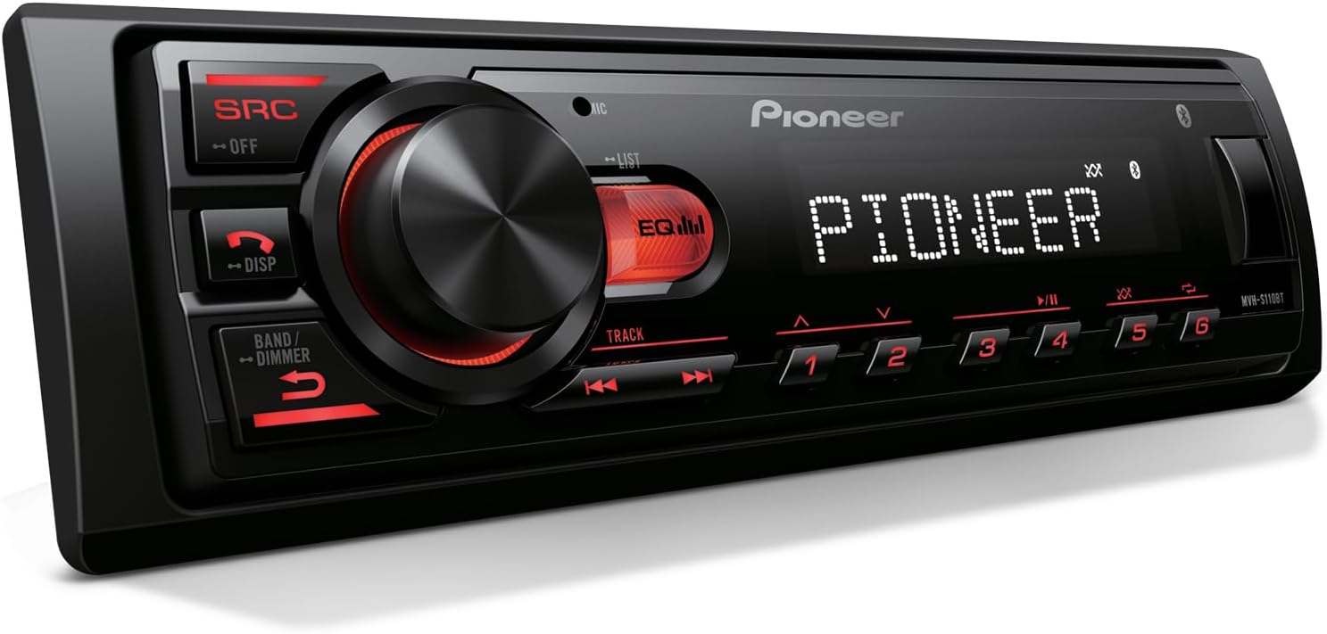Pioneer MVH-S110BT Bluetooth Car Stereo Receiver