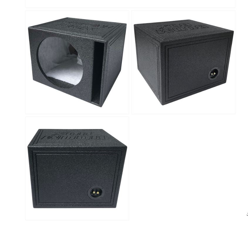 Cajon 15" Audiopipe BVHD-115BKPU – 15” Ported Subwoofer Box (Heavy Duty Enclosure)