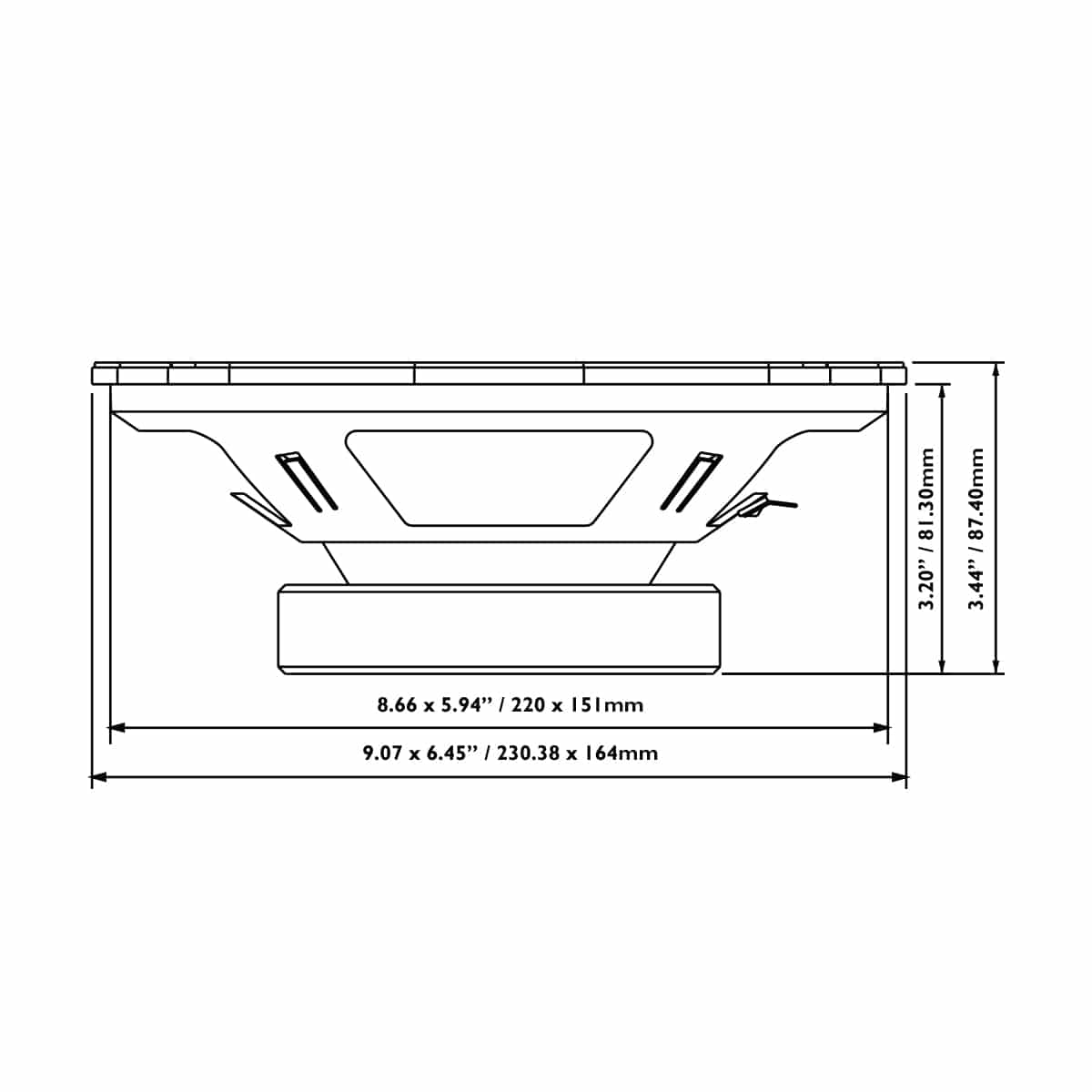 Bocina 6x9" Driven Audio DRM69 (BFCM)