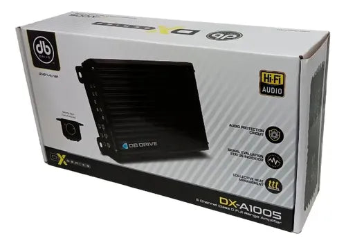 DB Drive DX-A1005 – 5 Channel Class D Car Audio Amplifier