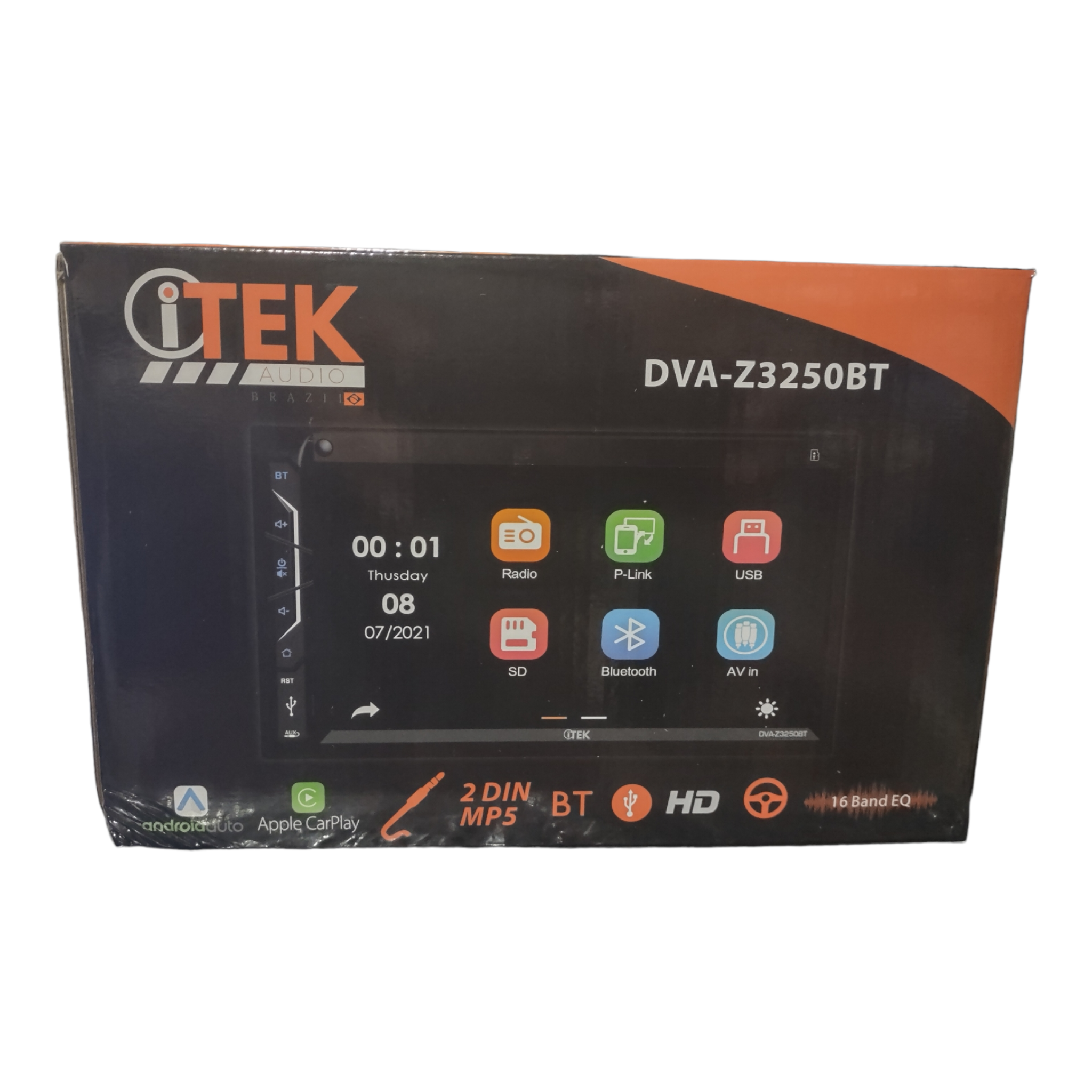 Radio ITEK Apple CarPlay DVA-Z3250BT