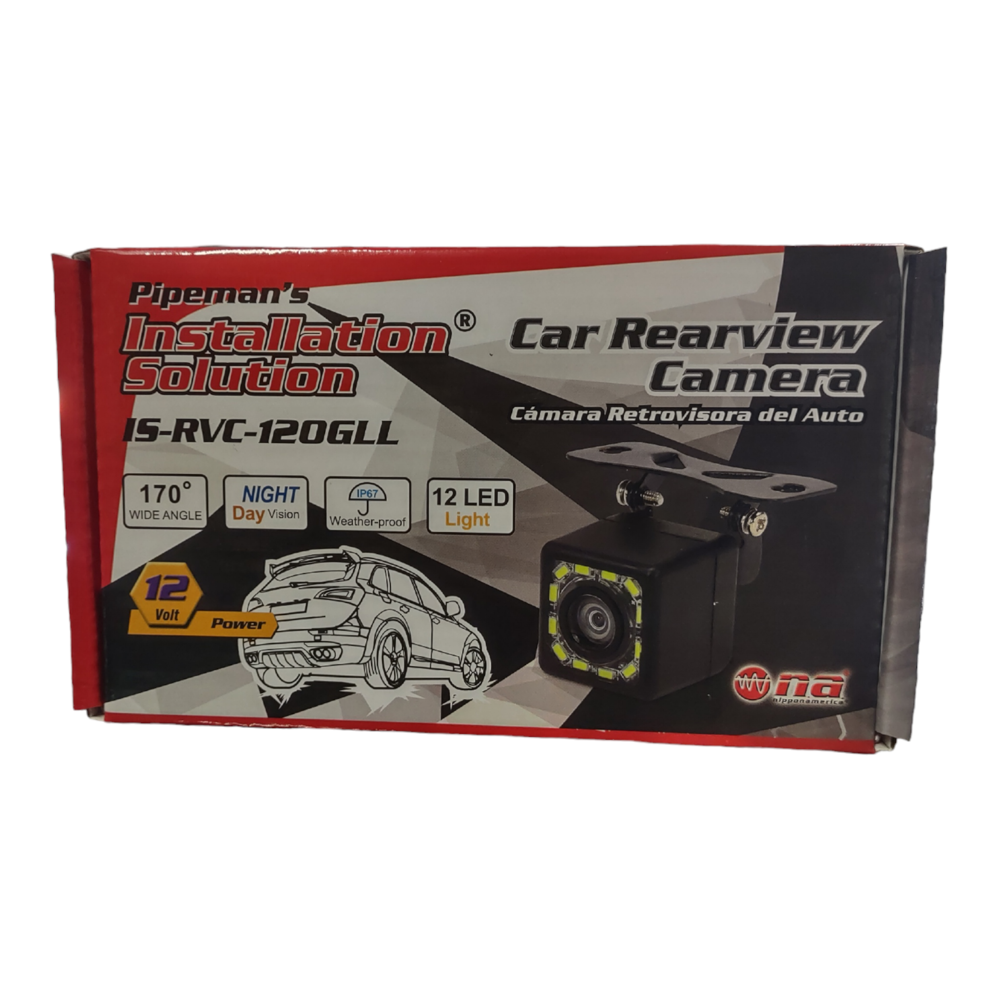 Camara Reversa Pipeman's IS-RVC-120GLL