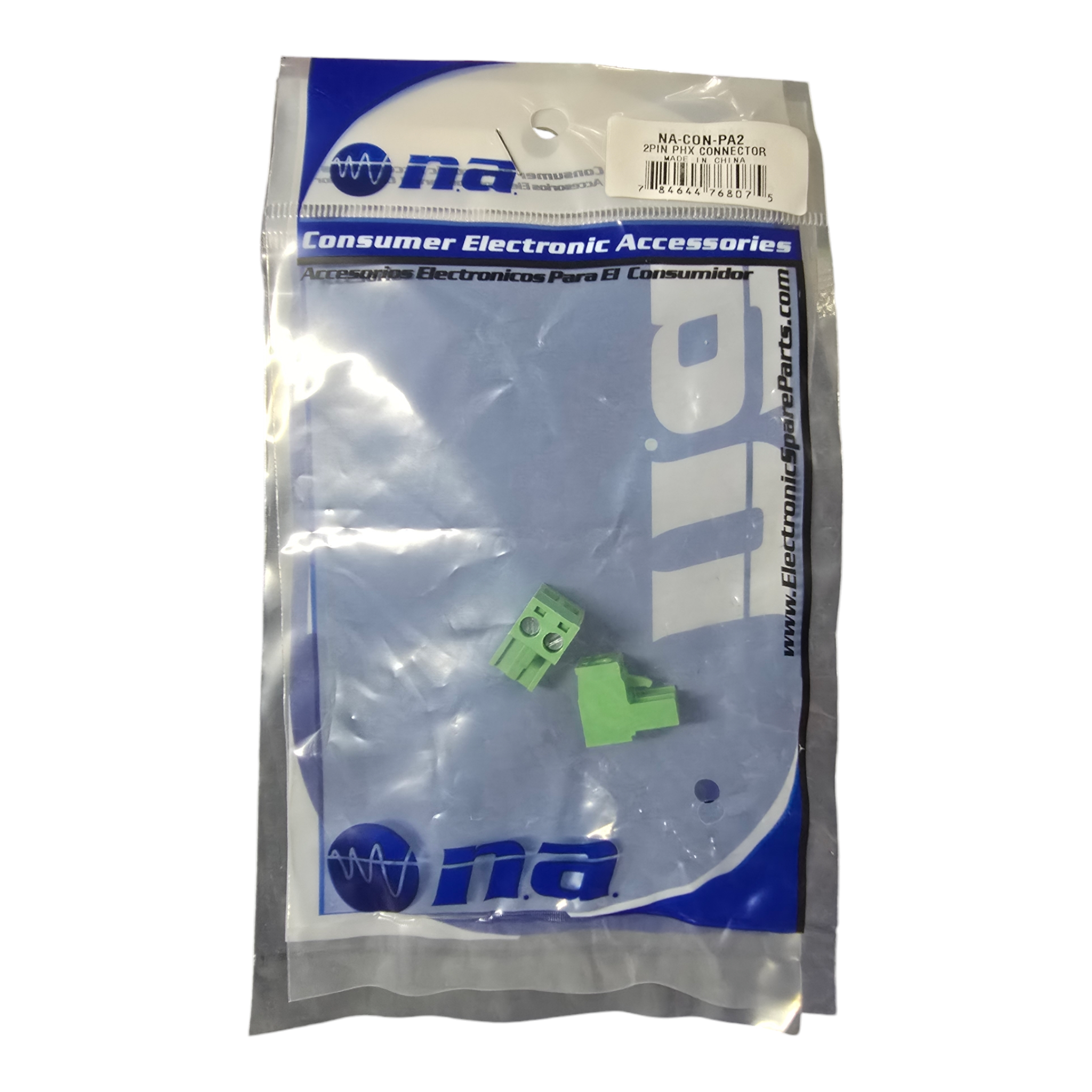 Nippon America NA-CON-PA2 2-Pin Speaker Wire Connector Plug