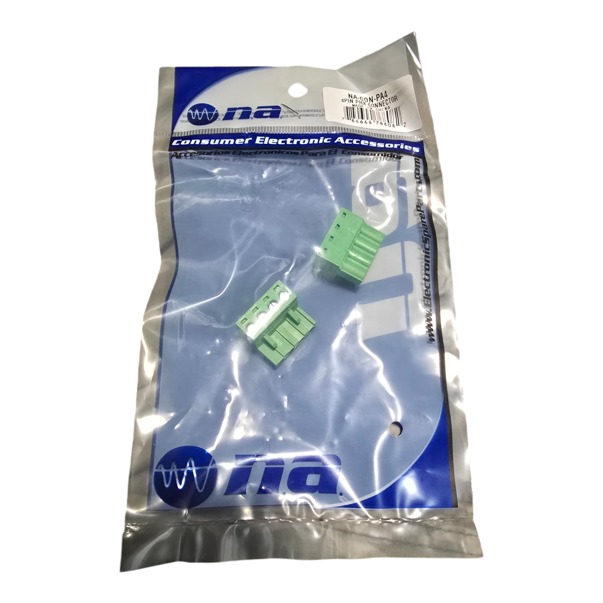 Nippon America NA-CON-PA4 4-Pin Audio, Speaker, EQ Connector Plug