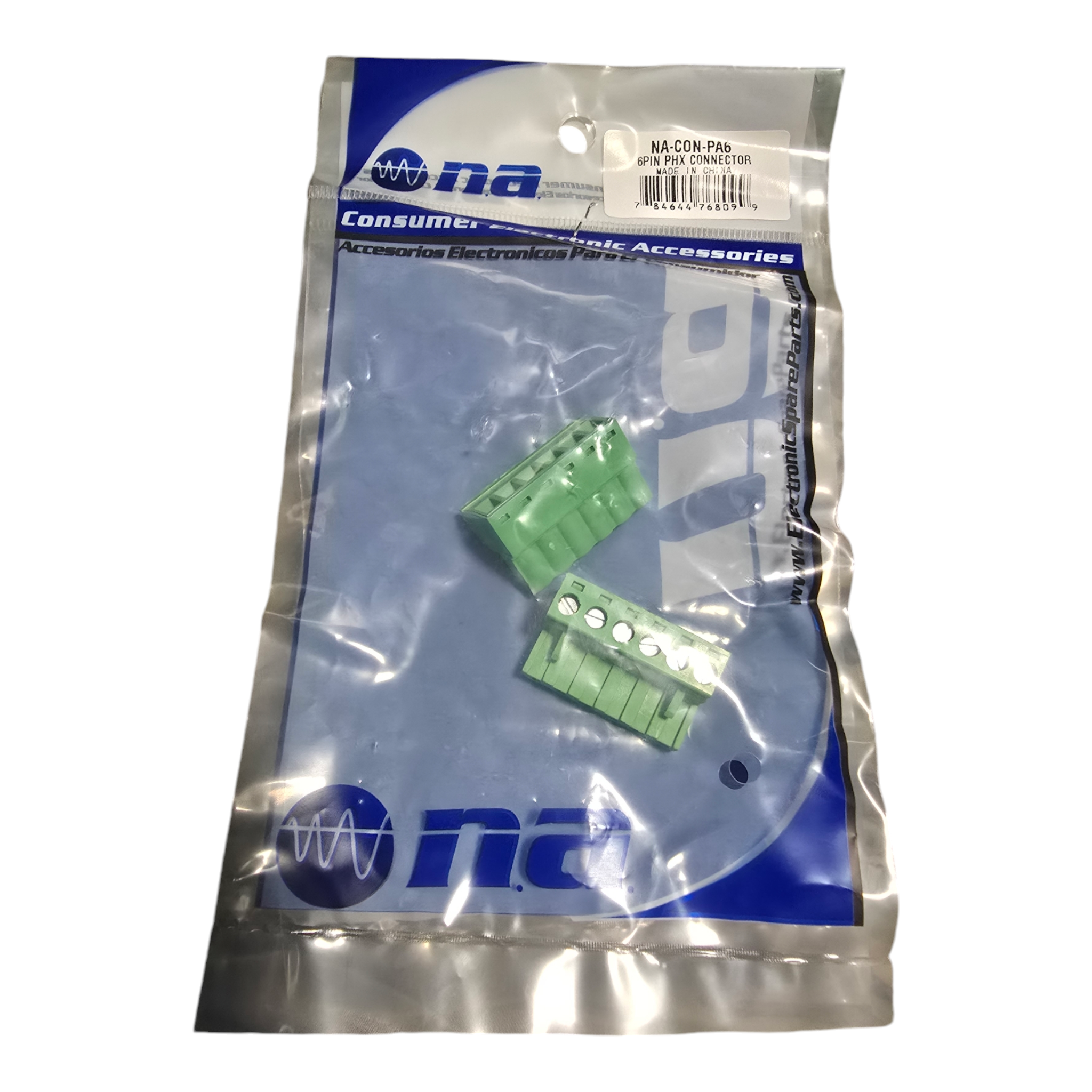 Nippon America NA-CON-PA6 6-Pin Speaker Audio Connector Plug