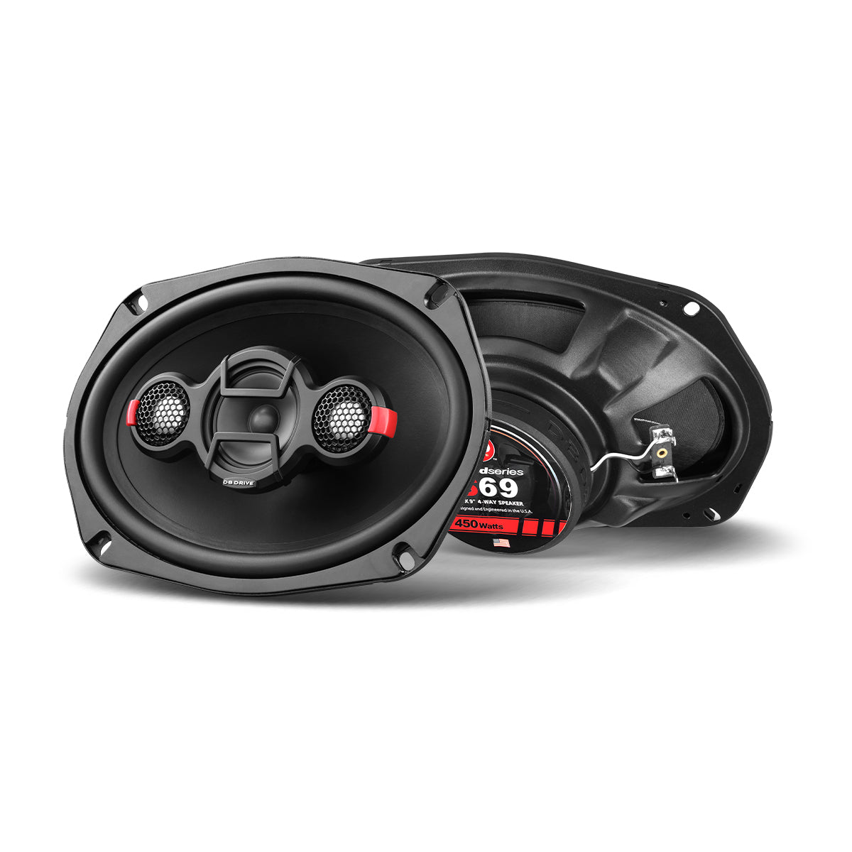 DB Drive S69 – 6x9" 3-Way Coaxial Speakers