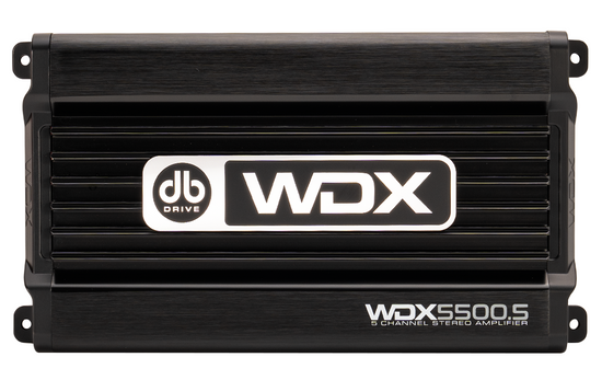 DB Drive WDX5500.5 – 5 Channel Full Car Audio Amplifier