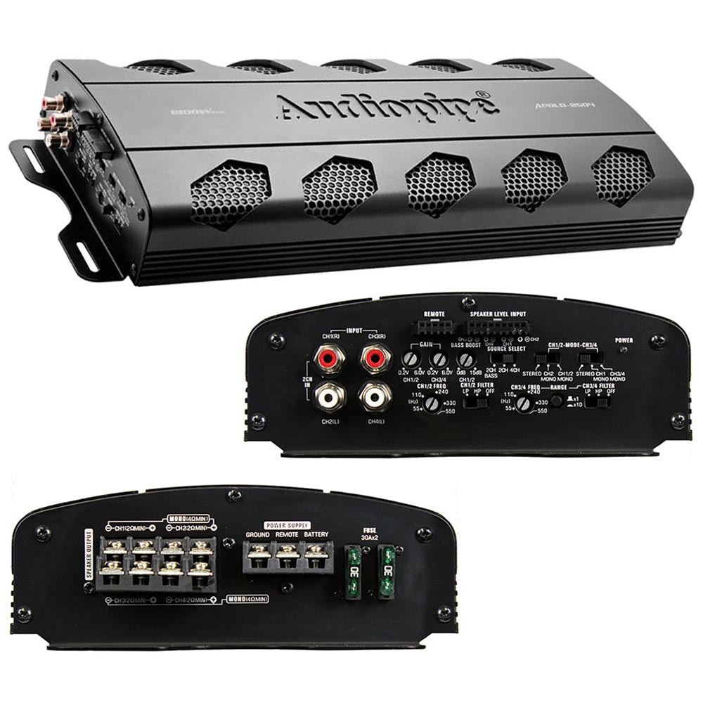 Amplificador Audiopipe 2100 Watts APDLO-2504