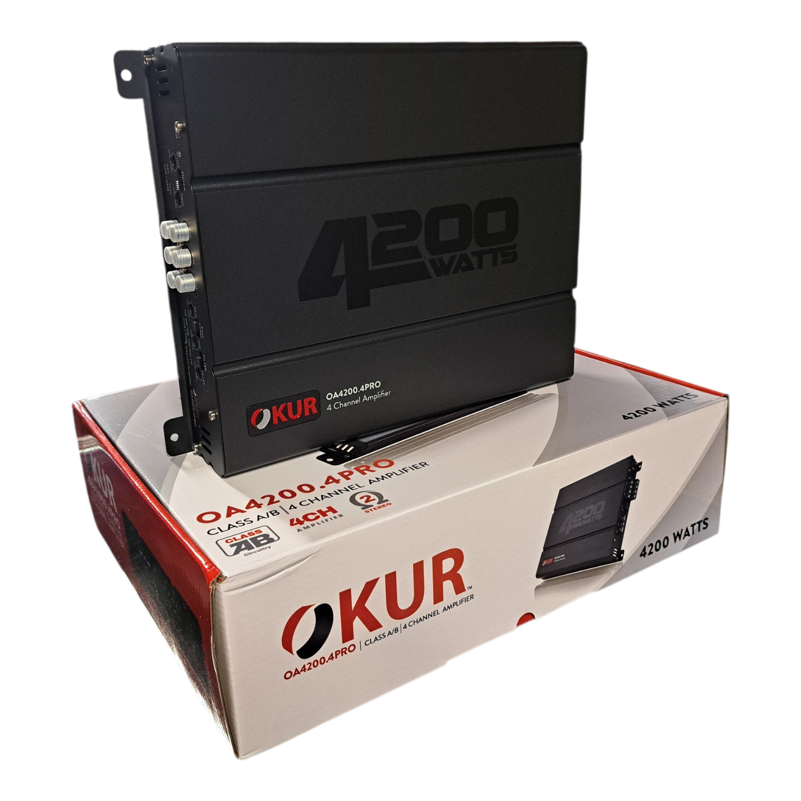Amplificador 4ch OKUR OA4200.4PRO