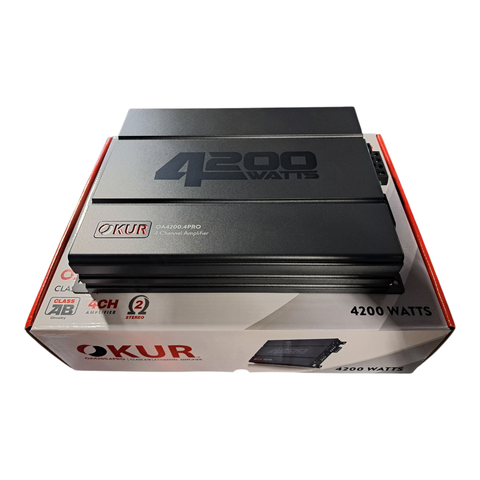 Amplificador 4ch OKUR OA4200.4PRO