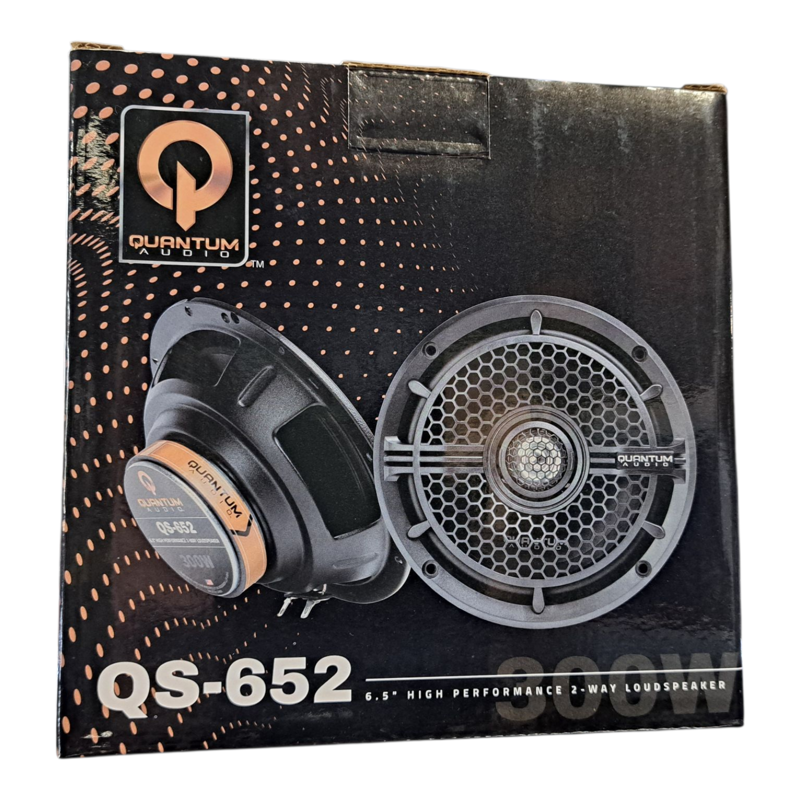 Bocinas Coaxiales 6.5" Quantum Audio QS-652