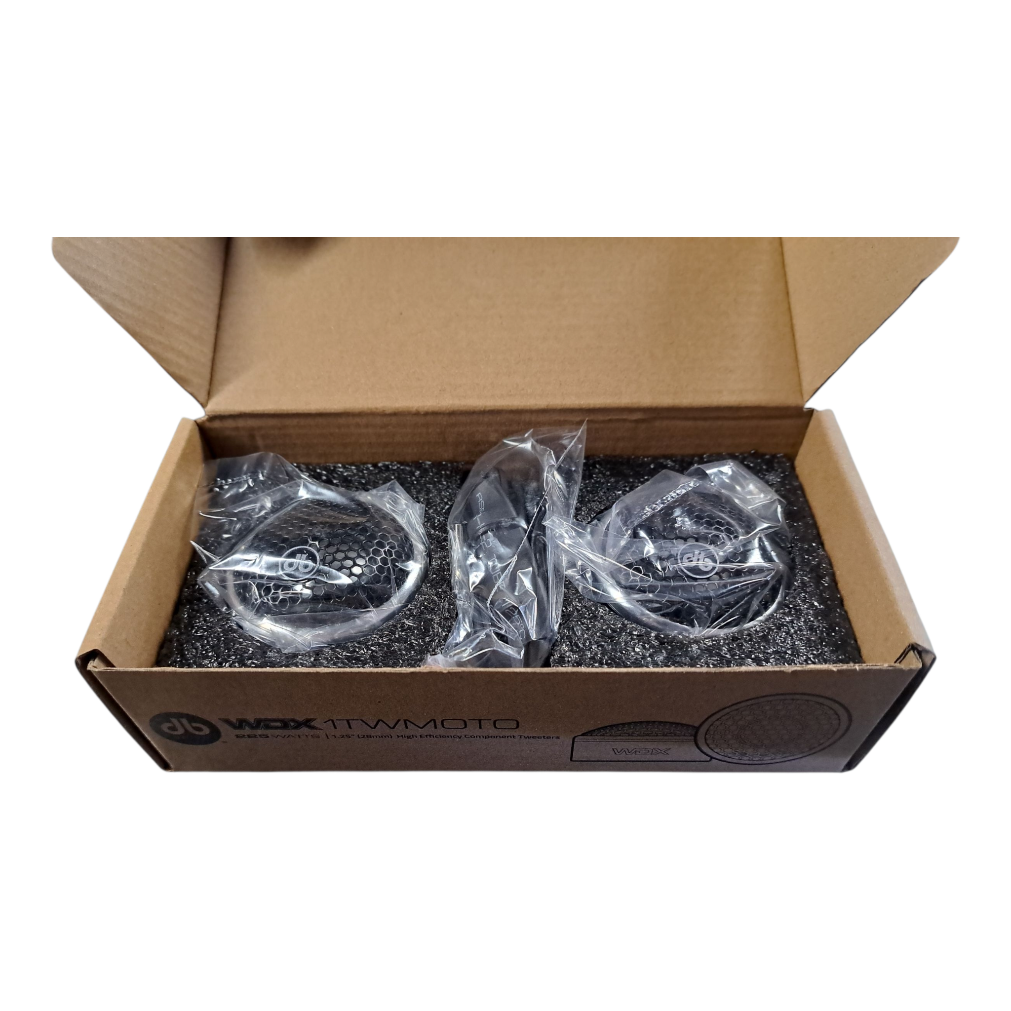 DB Drive WDX1TW-MOTO 1.25" Aluminum Dome Tweeters
