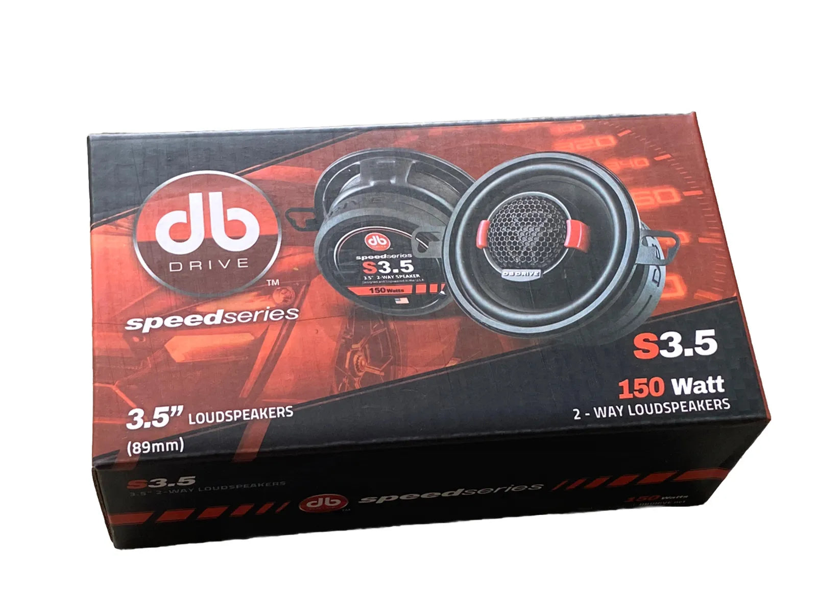 Bocinas Coaxiales 3.5" DB Drive S3.5