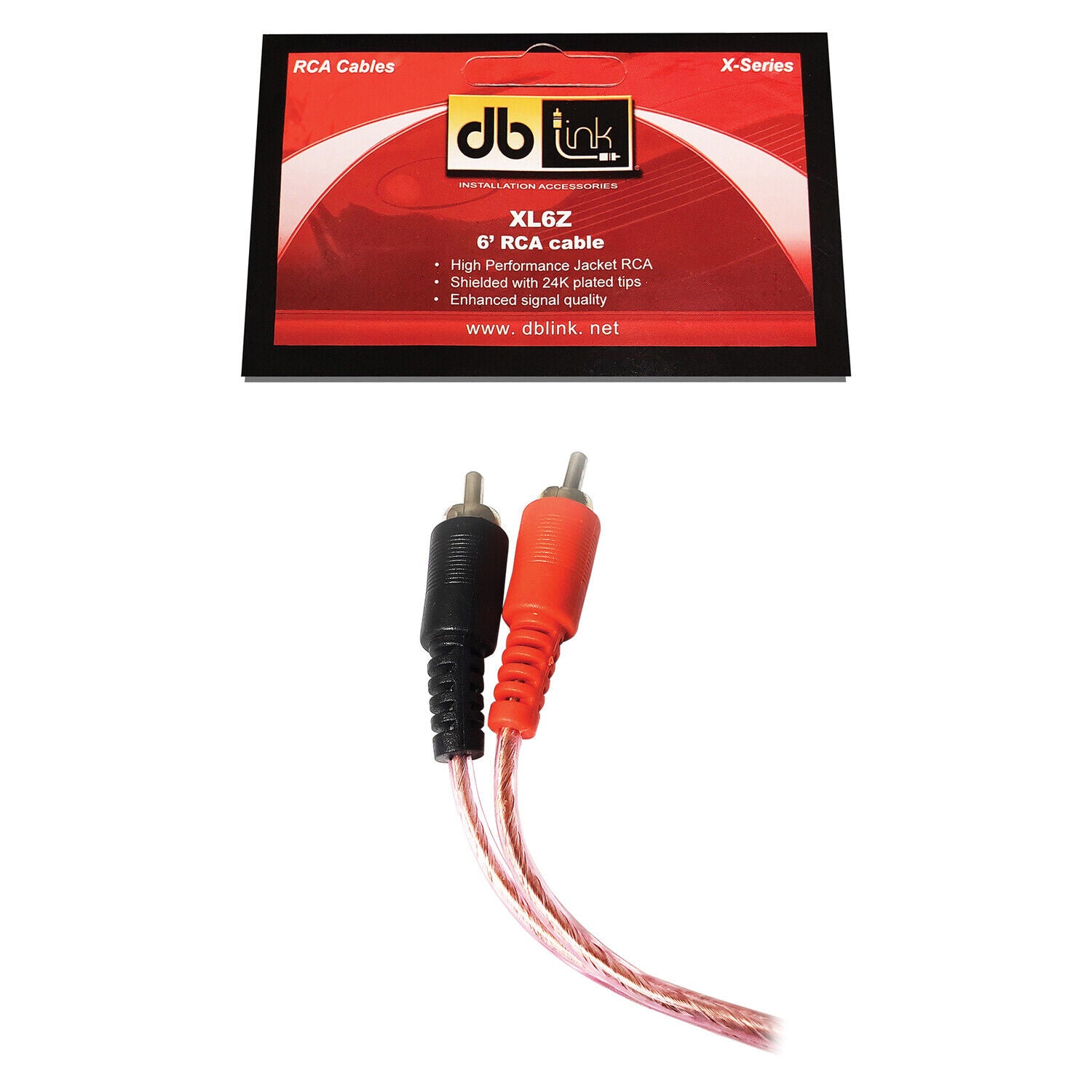 DB Link XL6Z 6” RCA Cable | Professional Car Audio