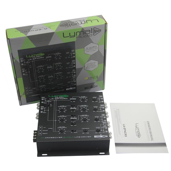 Lymal Audio LA-EP4CRX 4-Way Electronic Car Audio Crossover