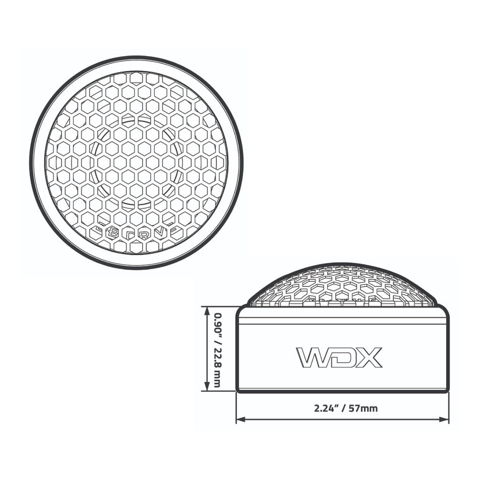 DB Drive WDX1TW-MOTO 1.25" Aluminum Dome Tweeters