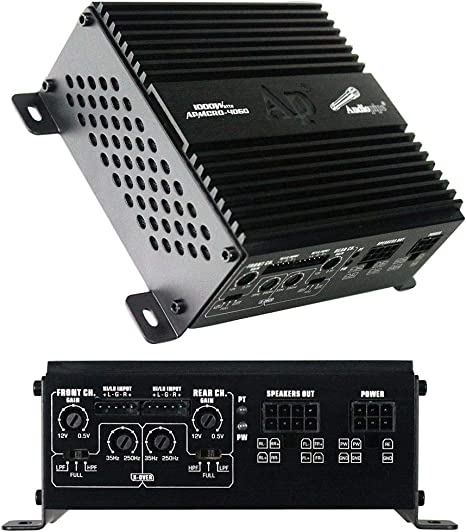 Amplificador 1000w Audiopipe Mini APMCRO-4060