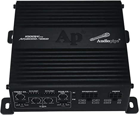 Amplificador 1000w Audiopipe Mini APMCRO-4060
