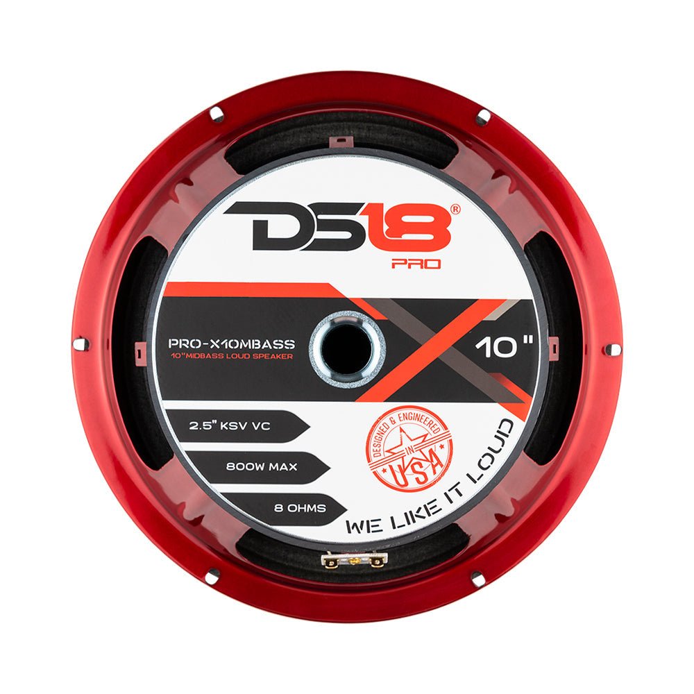 Bocina 10" DS18 PRO-X10MBASS