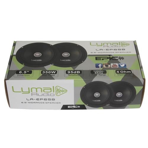 Bocinas 6.5" Lymal Audio LA-EP65B (Par) | The Outlet Station