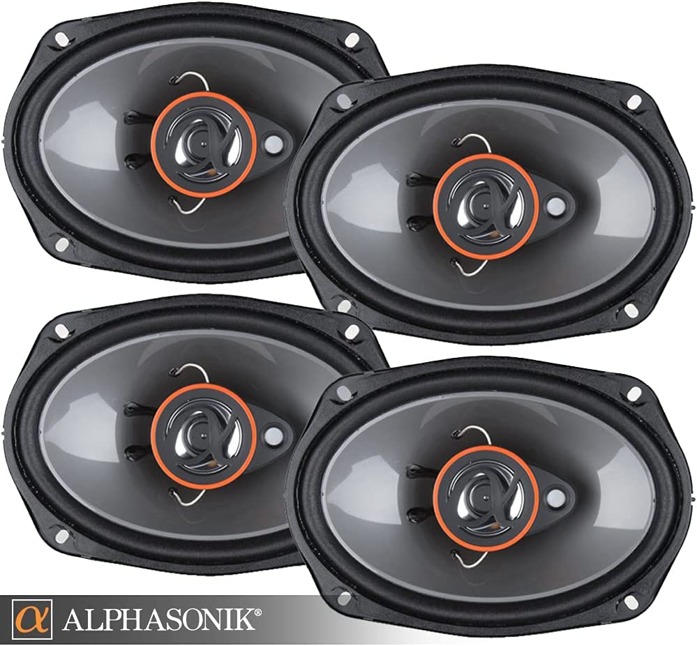 Bocinas 6x8" Alphasonik AS268P (4 Pc's)