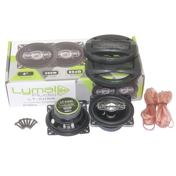 Bocinas Coaxiales 4" Lymal Audio LT-CX44