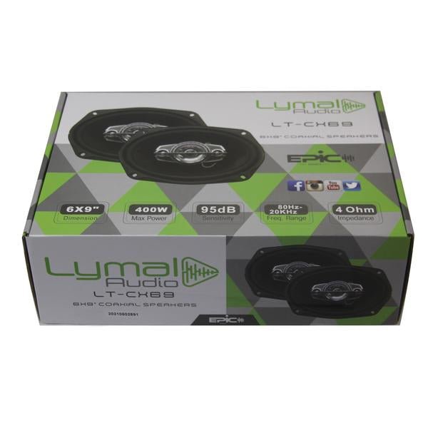 Bocinas Coaxiales 6 x 9" Lymal Audio LT-CX69