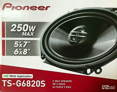 Bocinas Coaxiales 6x8" Pioneer TS-G6820S