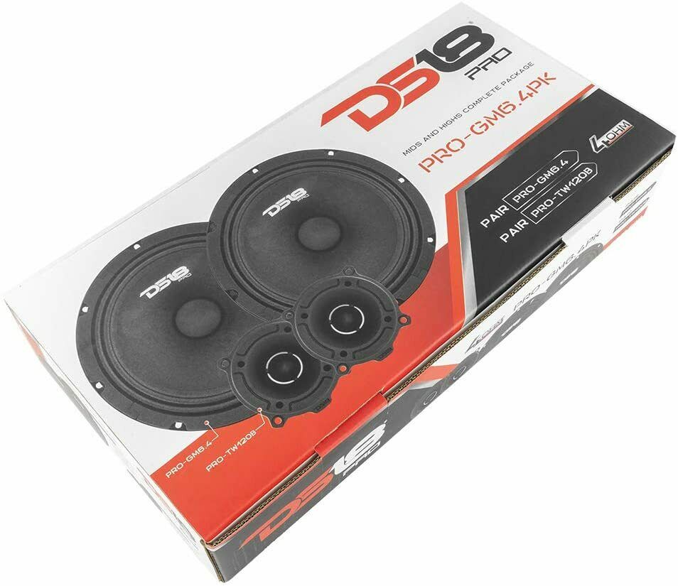 Combo Bocinas DS18 PRO-GM6.4PK
