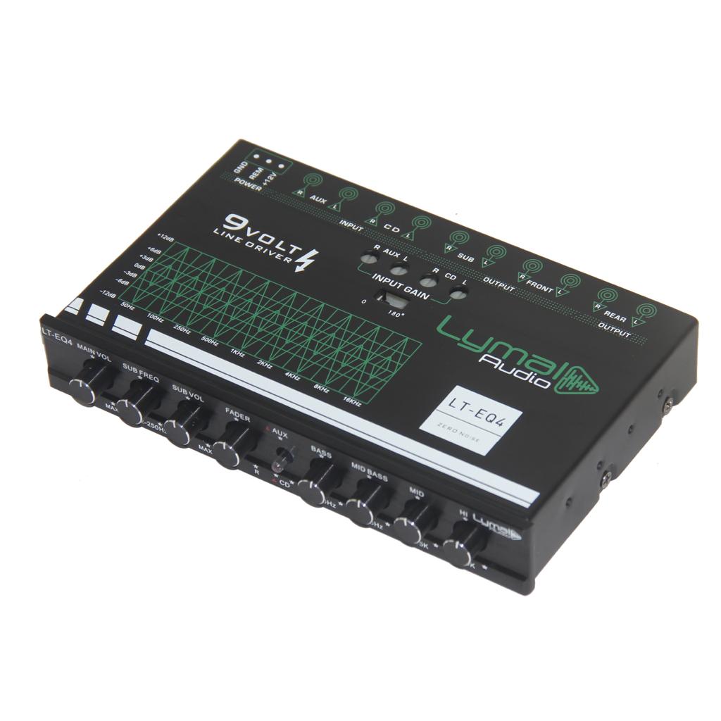 Equalizer 4 Bandas Lymal Audio LT-EQ4