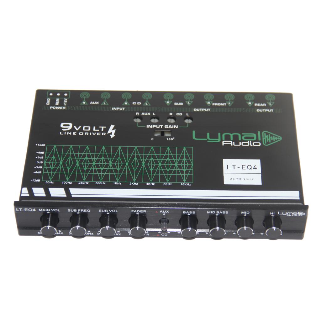 Equalizer 4 Bandas Lymal Audio LT-EQ4