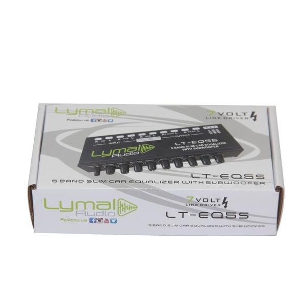 Equalizer 5 Bandas Slim Lymal Audio LT-EQ5S