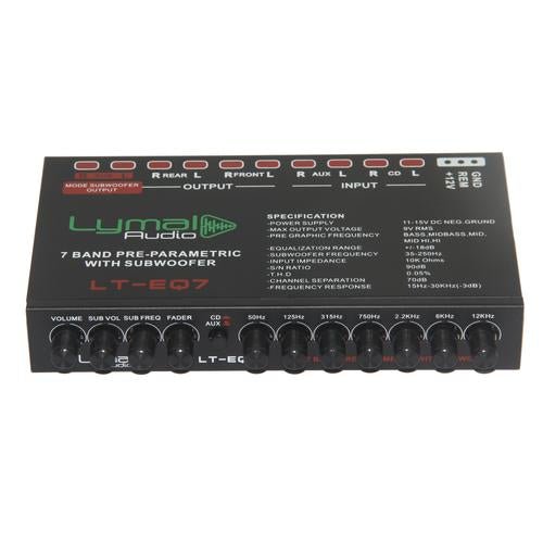 Equalizer 7 Bandas Lymal Audio LT-EQ7