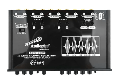 Equalizer Audiopipe EQ-515DXP