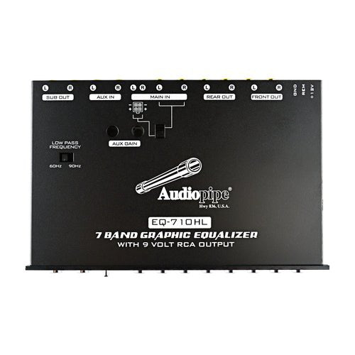 Equalizer Audiopipe Hi/Low BTL EQ-710HL