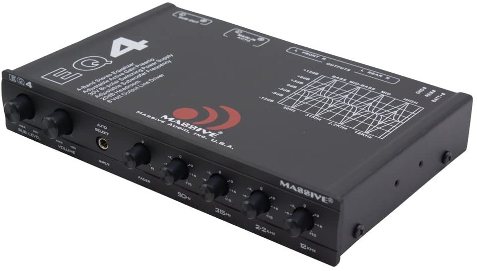 Equalizer Massive Audio EQ4