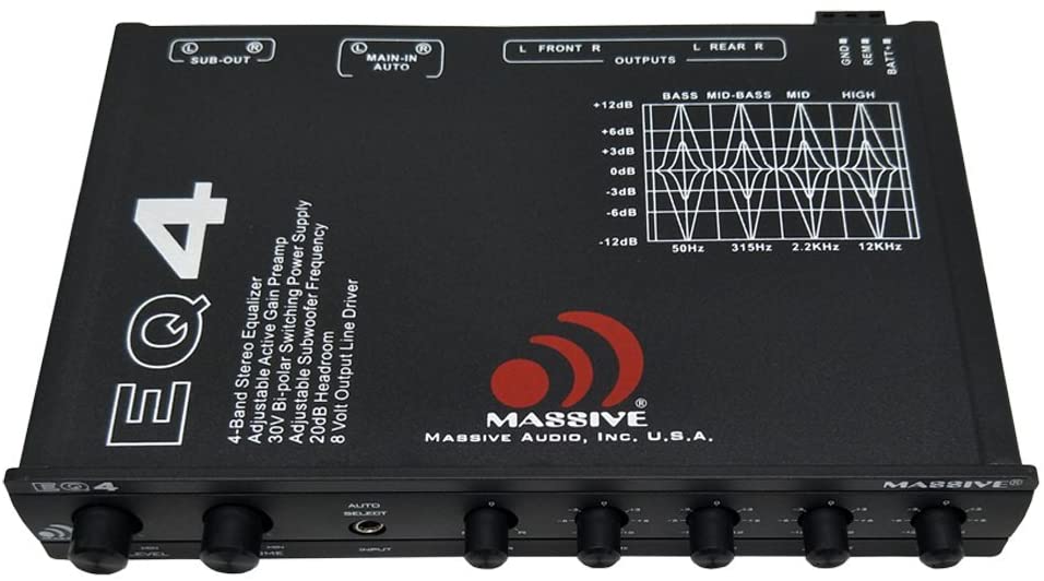Equalizer Massive Audio EQ4