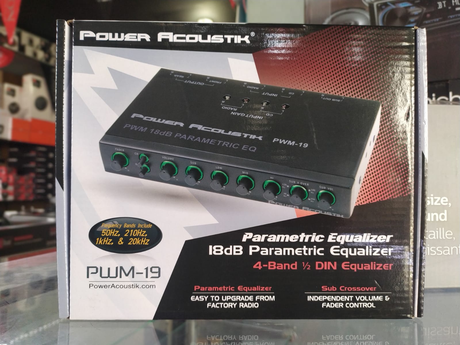 Equalizer Power Acoustik PWM-19 (Liquidacion)