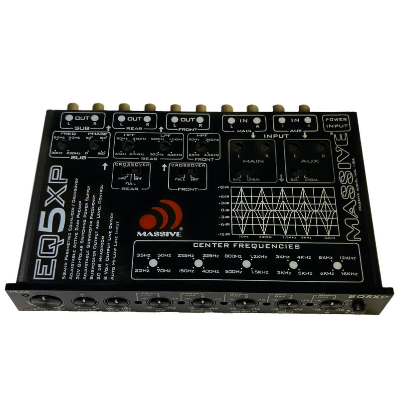Equalizer Processor Massive Audio EQ5XP
