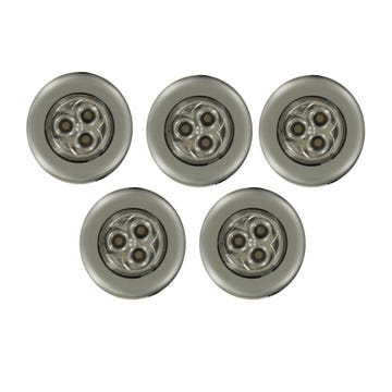 Paquete de 5 luces LED de empuje OT798 (Liquidacion)