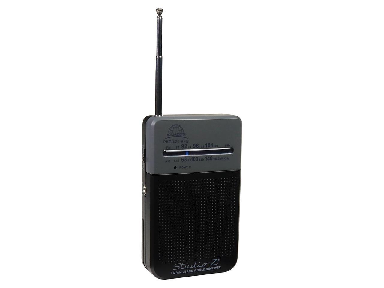 Radio AM / FM de Baterias AA PKT-421-AFB