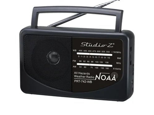 Radio AM / FM / WB Portatil de Baterias DD PRT-742-WB