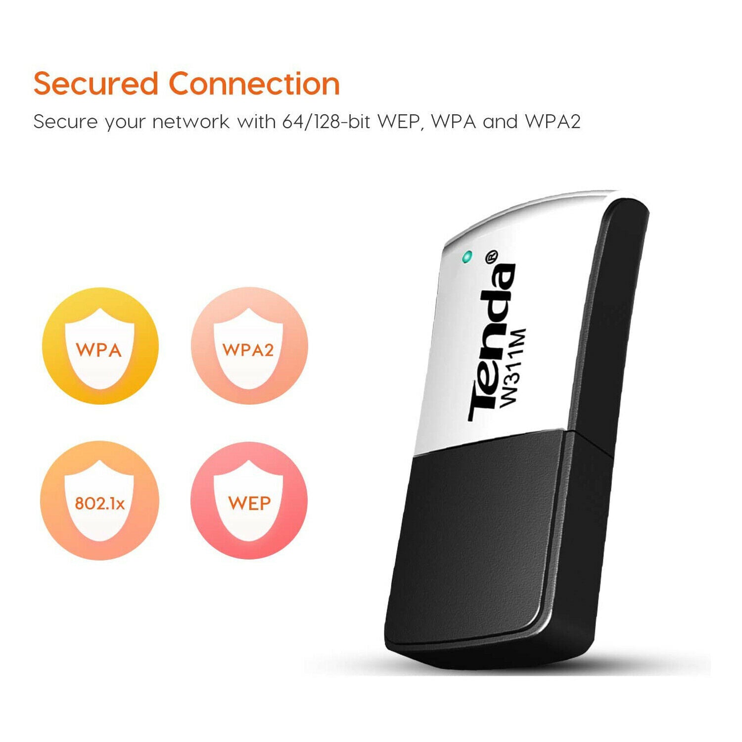 Tenda Wireless USB WiFi Network Adapter
