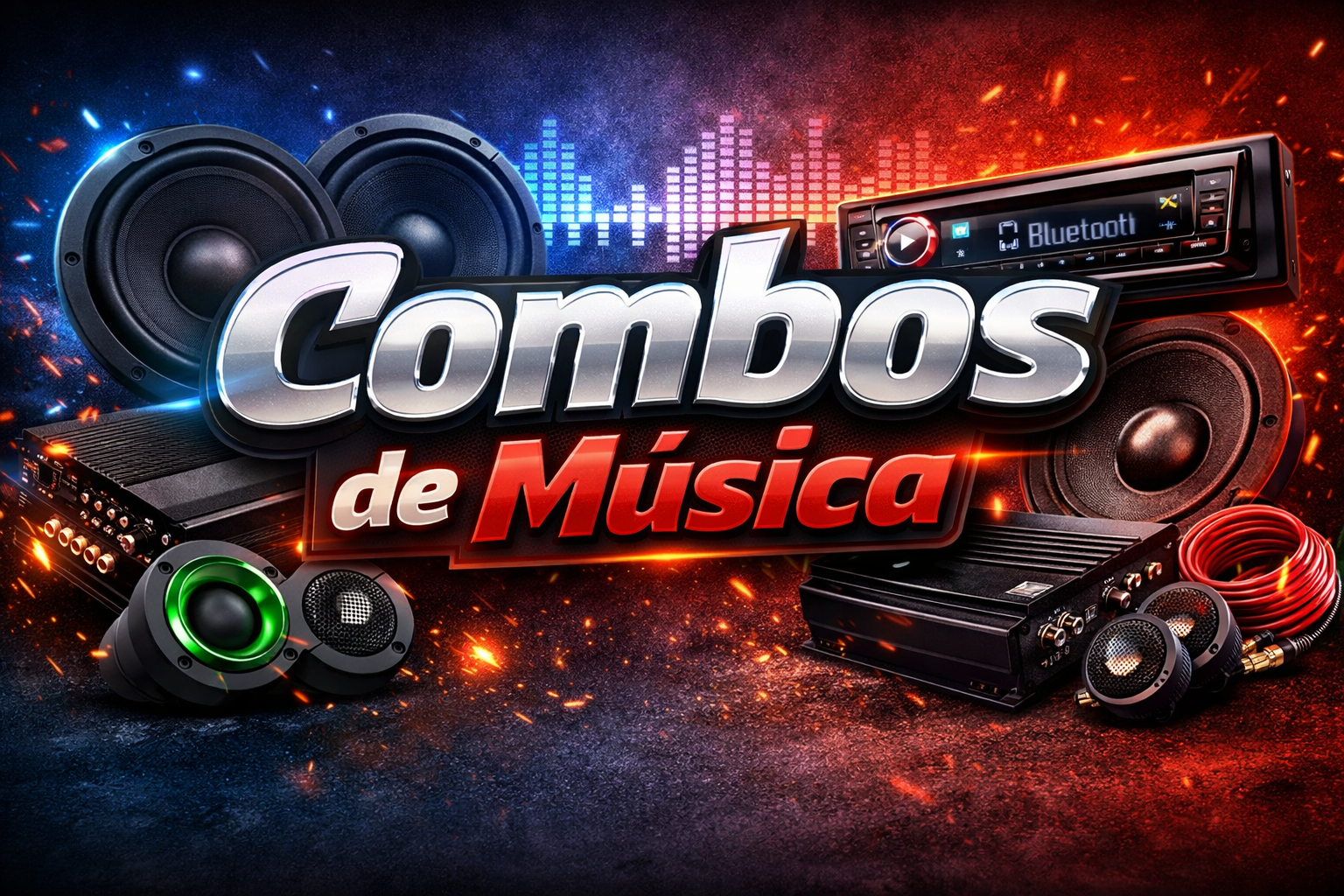 🔊 Combos de Música (Car Audio)