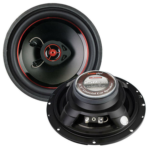 Bocinas Coaxiales 6.5" Audiopipe CSL-1622AR