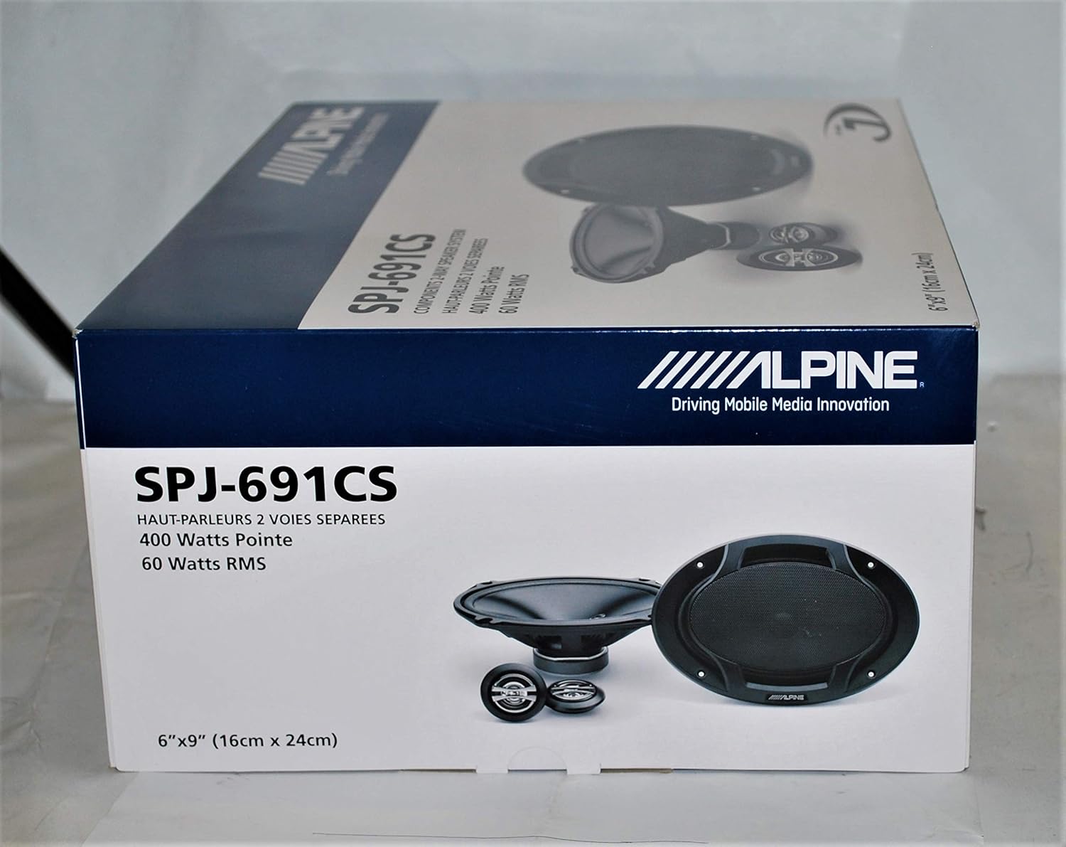 Bocinas 6x9" Component Alpine SPJ-691CS (Liquidacion)