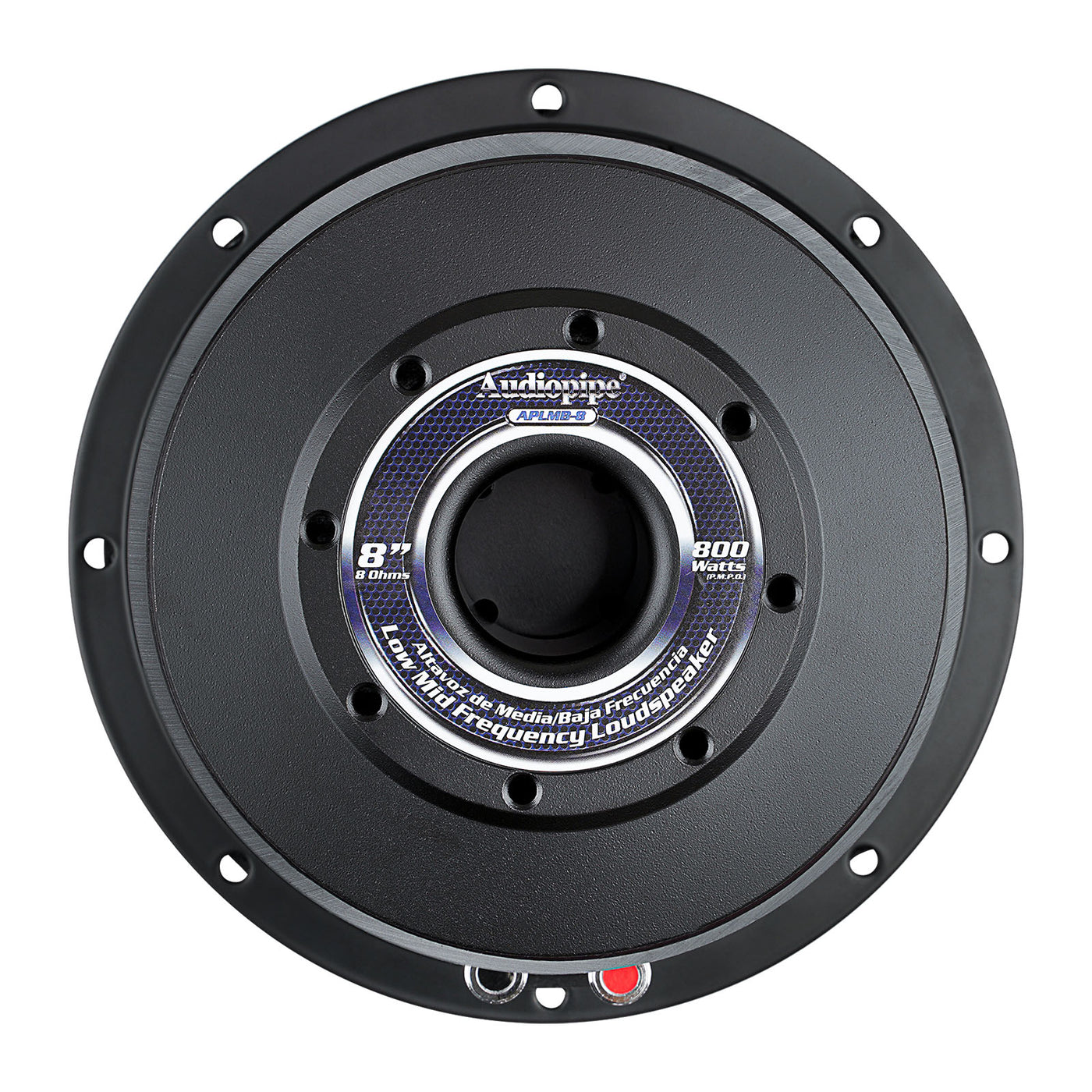Audiopipe APLMB-8 – 8” Mid-Low Frequency Loudspeaker (800W)
